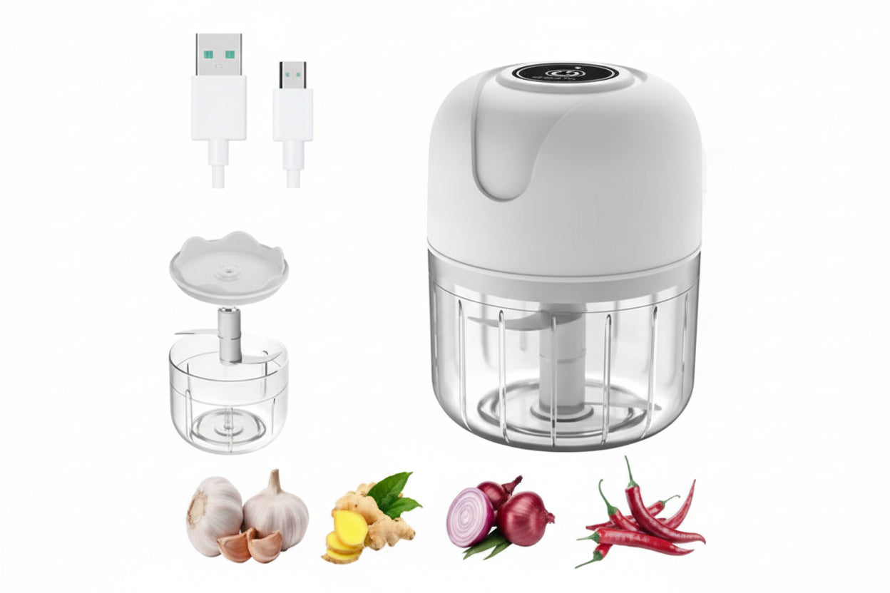 Mini Picatodo Pro 250ml ⚡ Inalámbrico y Recargable USB