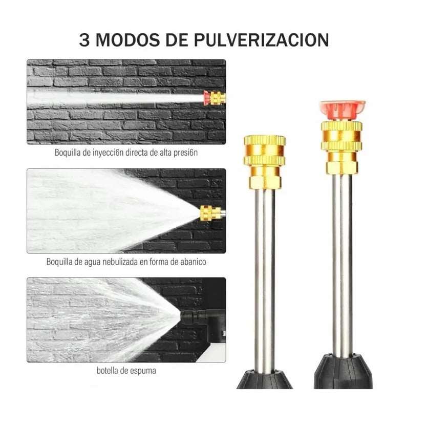 Hidrolavadora Portátil Pro 48V Max - Kit Doble Batería + Maletín