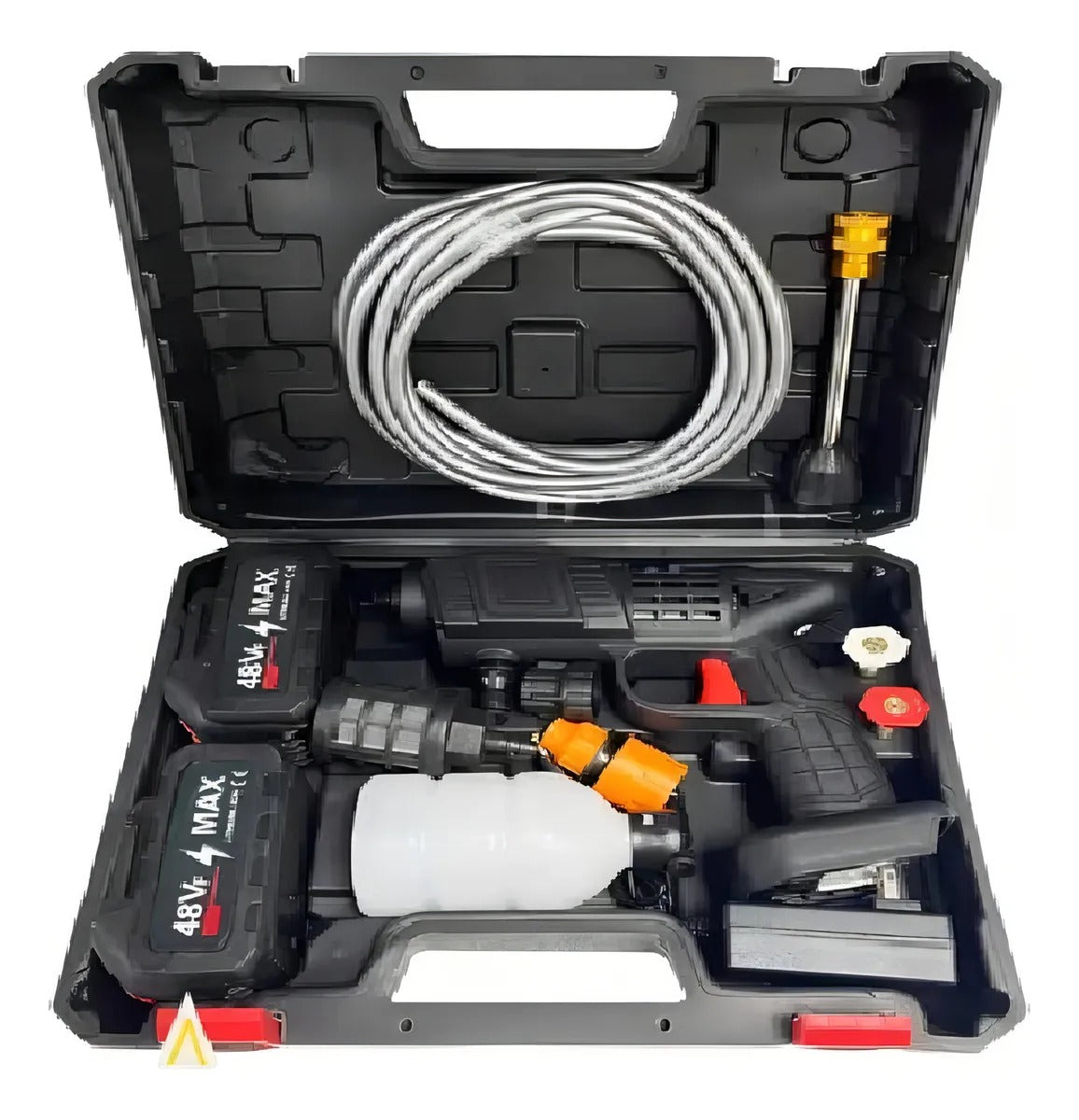 Hidrolavadora Portátil Pro 48V Max - Kit Doble Batería + Maletín